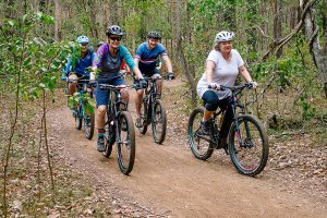 Adults beginner mountain bike skills
