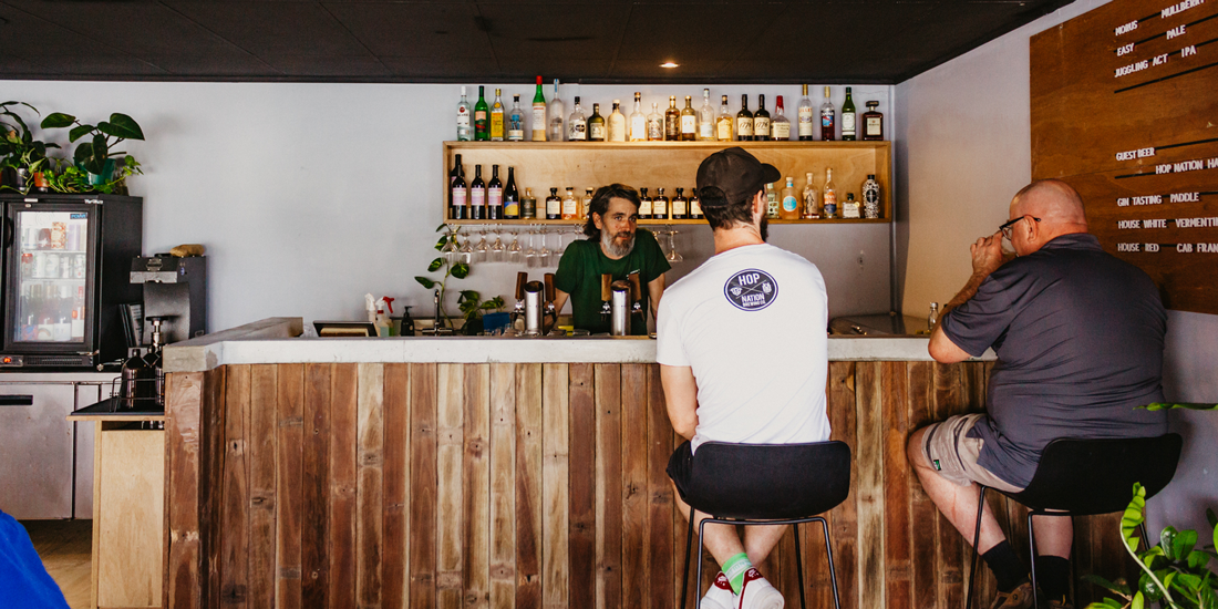 Down drinkable ales at Ploughman's Enoggera microbrewery and taproom