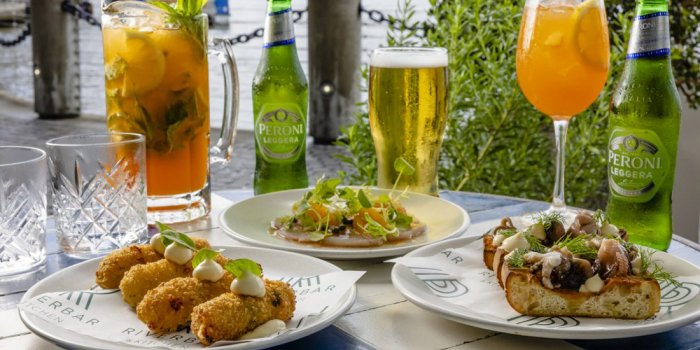 Riverbar & Kitchen x Peroni Italia waterfront pop-up