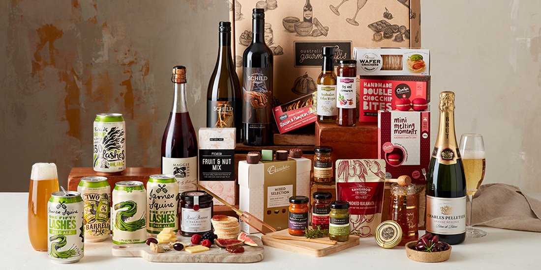 Treat a mate, date or client to a basket of goodies with help from Australian Gourmet Gifts
