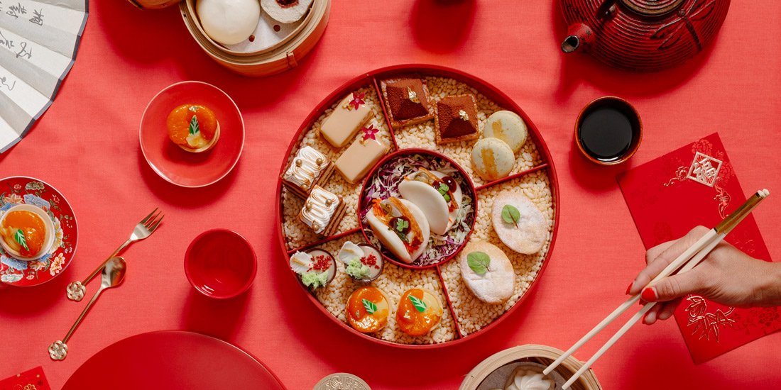 Sharing is caring – gather your dearest for dim sum and dessert at The Lab's Tray of Togetherness High Tea