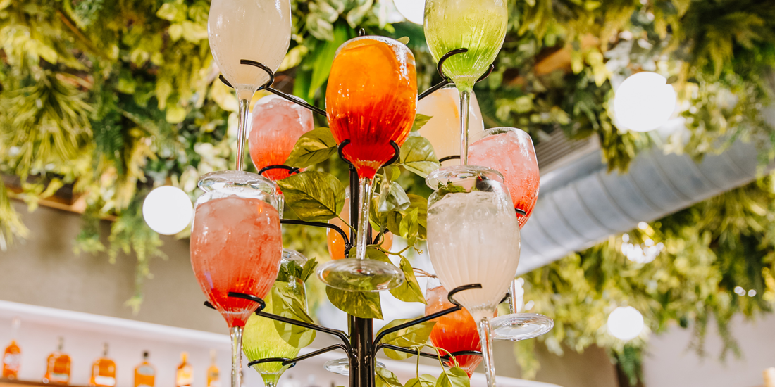 Spritzes grow on trees at new garden bar and kitchen Newstead Social