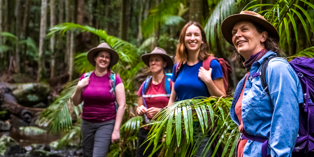 Explore your own backyard with ESCAPE in the Scenic Rim's program of nature-based adventures