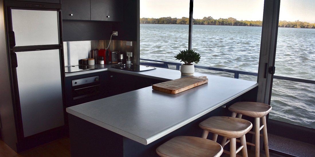 The coast's newest Flotel takes houseboat holidaying to the next level