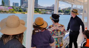 Museum of Brisbane Tides of Brisbane boat tour