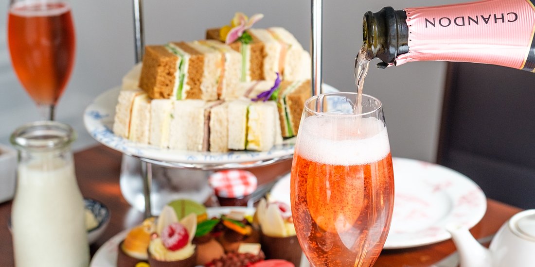 Spoil Mum with bubbles and bites at Treasury Hotel's Mother's Day Chandon High Tea