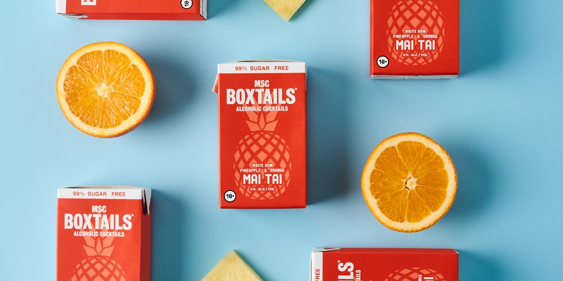 Sip on Boxtails boozy juice packs for a grown-up good time