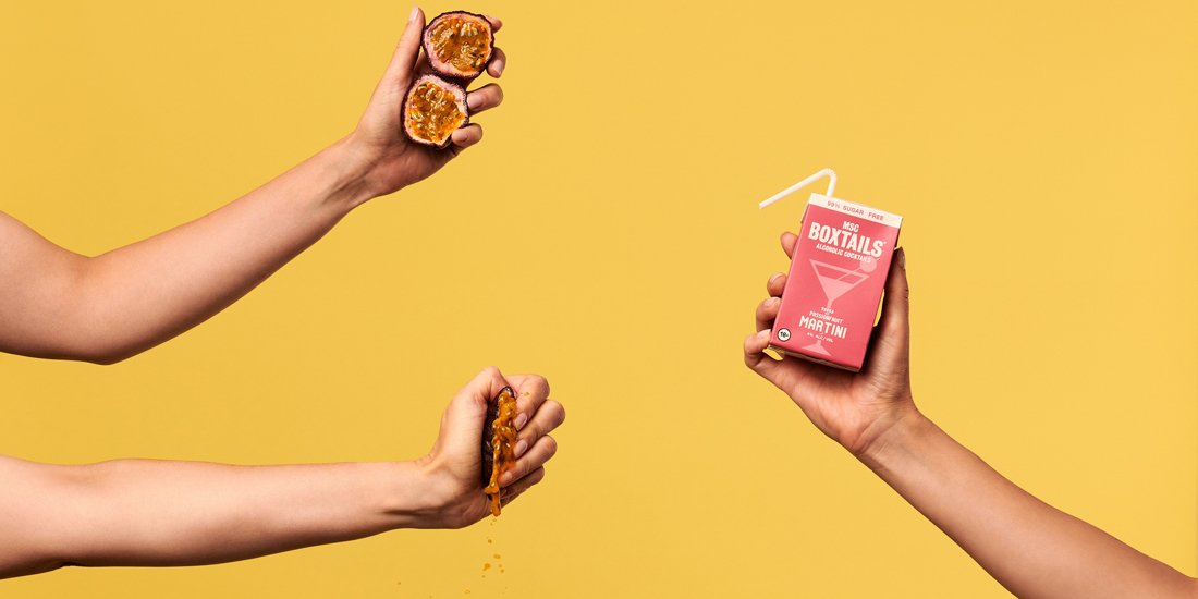 Sip on Boxtails boozy juice packs for a grown-up good time