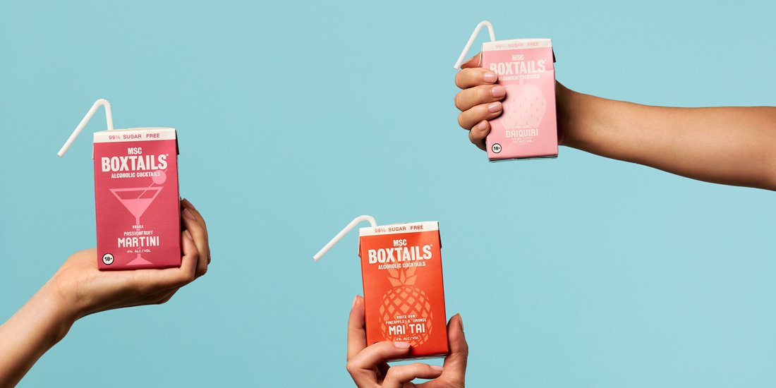 Sip on Boxtails boozy juice packs for a grown-up good time