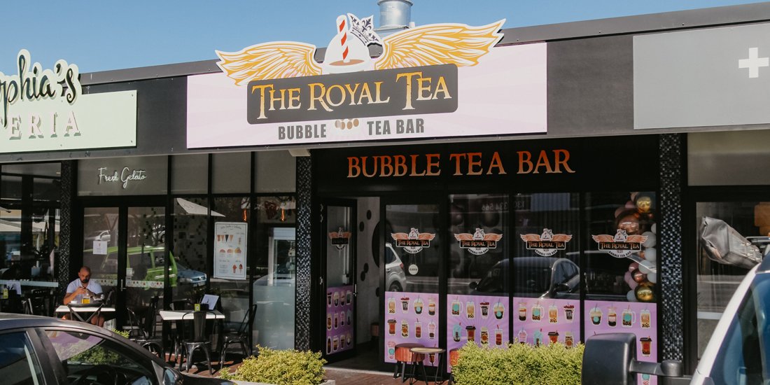 Bubble tea in the ‘burbs – the King of the Wings crew has opened The Royal Tea in Stafford