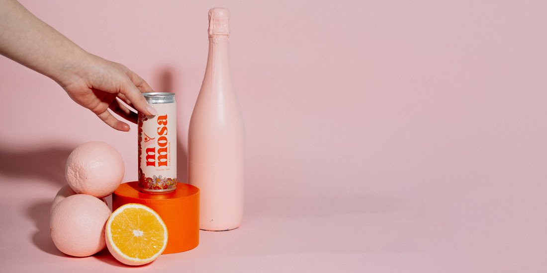 Introducing mYmosa, your favourite brunch cocktail in a can