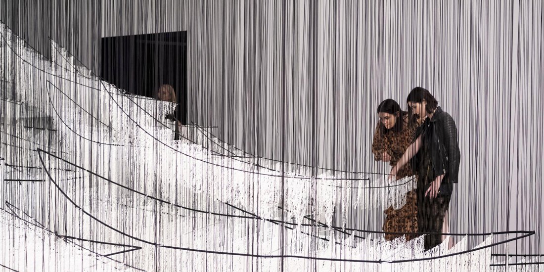 Serenades under the stars and alluring art – Up Late returns to GOMA for Chiharu Shiota: The Soul Trembles