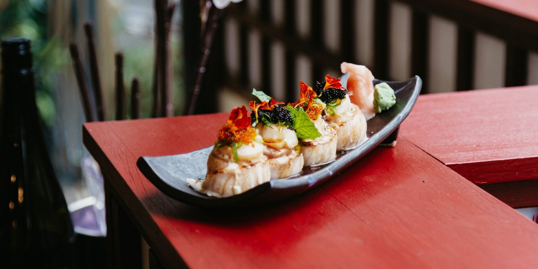 Melt-in-your-mouth wagyu nigiri and hearty hot pot a specialty at Mobo in Kangaroo Point