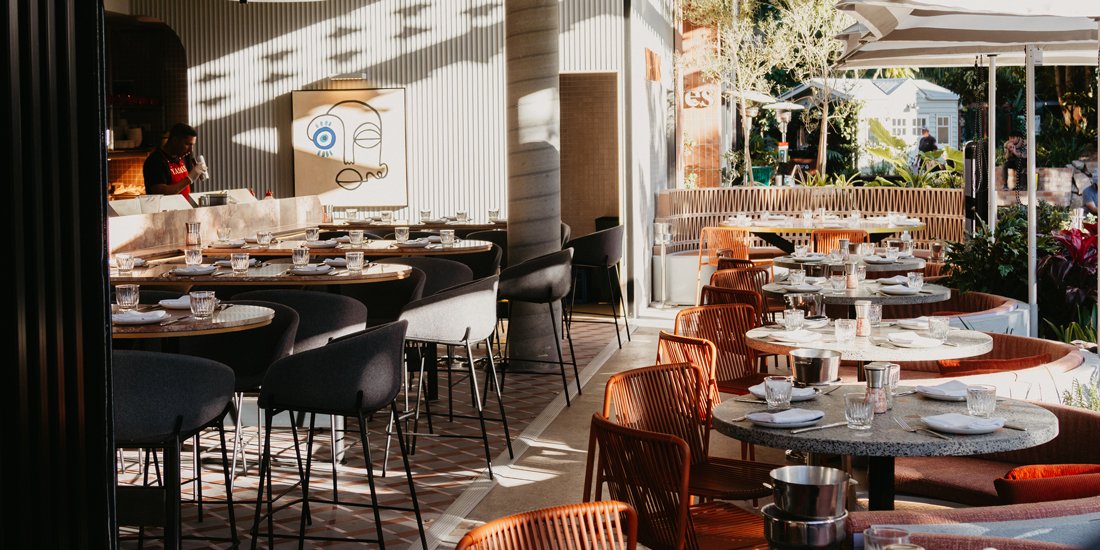 Souvla and seafood a specialty at Yamas Greek & Drink, West Village's eye-catching terracotta-hued newcomer