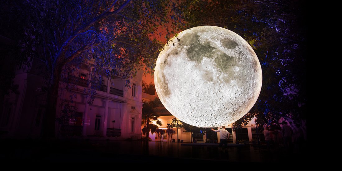 Have an out-of-this-world experience gazing at massive moons and gigantic globes at West Village