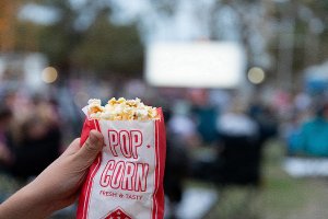 Movie in the Park in Griffin