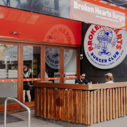 Broken Hearts Burger Club is now serving its smash-hit burgers in New Farm