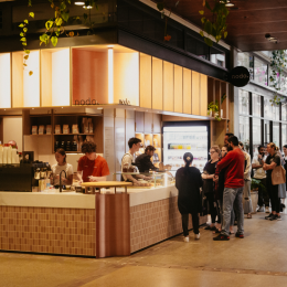 West Village welcomes nodo's new doughnut-dispensing kiosk