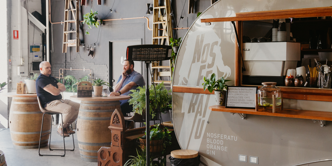 Nosferatu Distillery's new Bowen Hills headquarters brings together booze, film and folklore