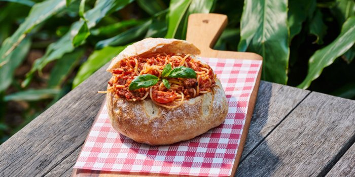 Vapiano's Carbonara Cob Loaf