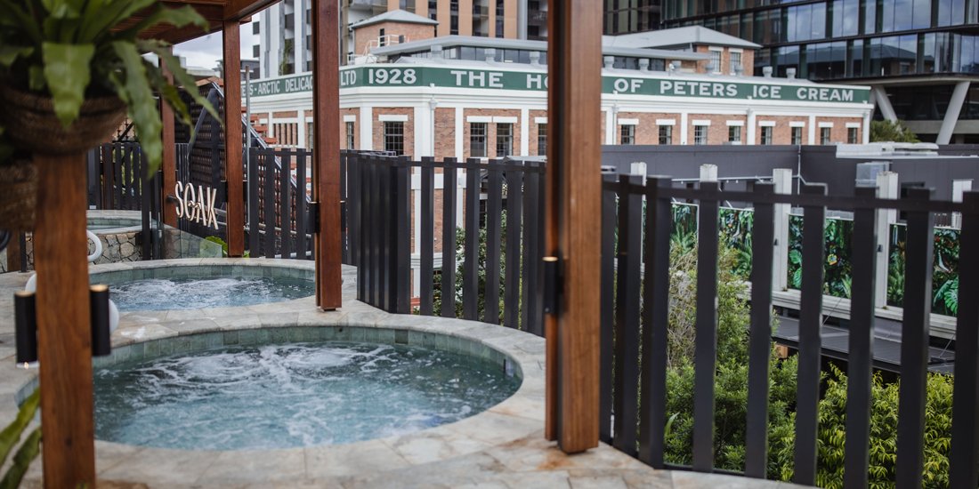 Luxe rooftop day spa Soak Bathhouse has opened at West Village