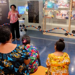 First Nations libraries are celebrated in State Library of Queensland's new showcase, 20 Years Strong