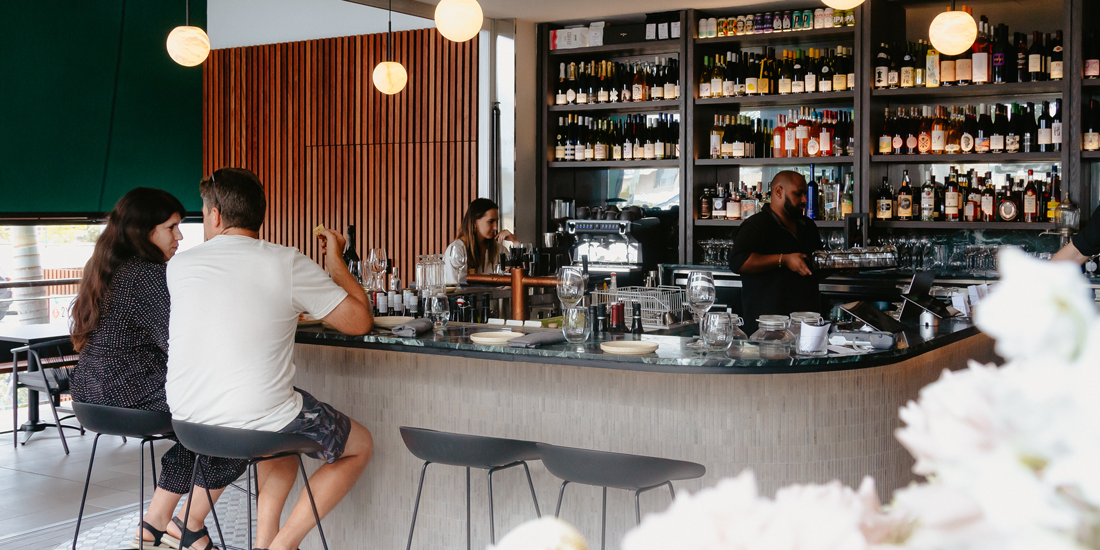 Adelita Wine Bar, Wynnum's new emerald-hued drink and snack spot, is now open