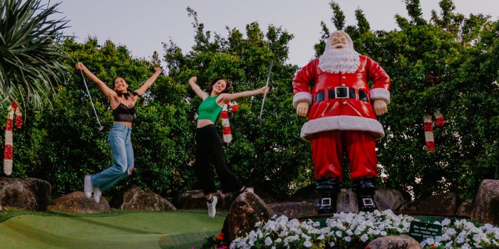 Christmas Putt Putt at Victoria Park