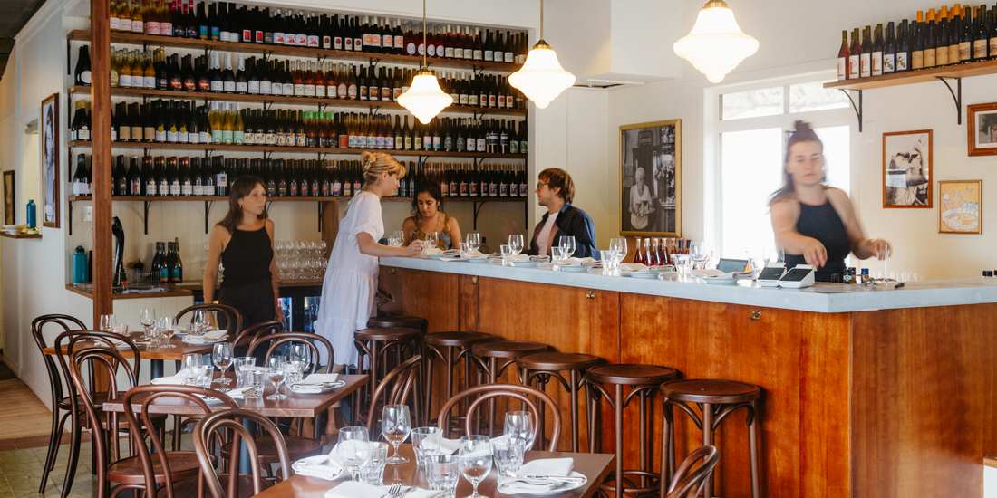 Get the first look at Bar Francine – the charming new West End wine bar from the El Planta team