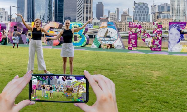 Welcome to the future – world-first augmented reality app tagSpace launches in Brisbane