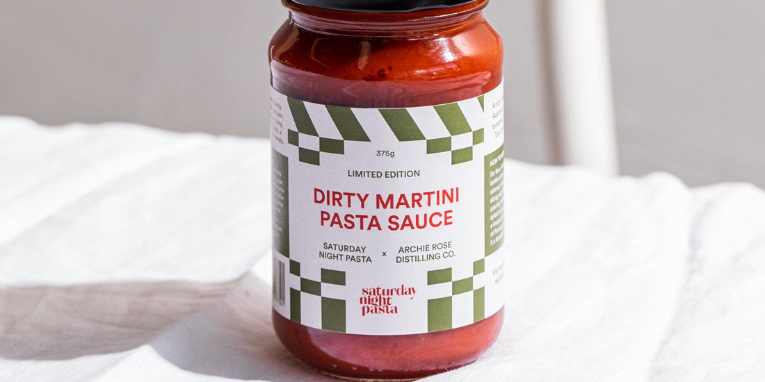 Stirred, not shaken – you can now get your hands on Saturday Night Pasta's dirty martini sauce