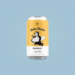 Say hello to Boardcave and Black Hops Brewing's new beer, Stoke Dealer