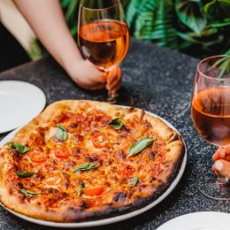 Slice it up at this weekly woodfired pizza party, slinging bulk beats, treats and tipples