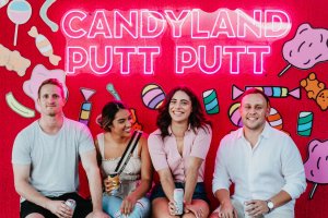 Candyland Putt Putt at Victoria Park