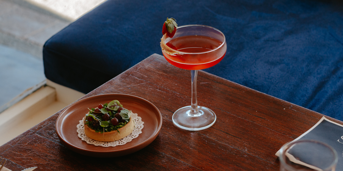 Pop the cork on some fizz – Naïm's Euro-inspired bar sibling The Hamsa Room is now open