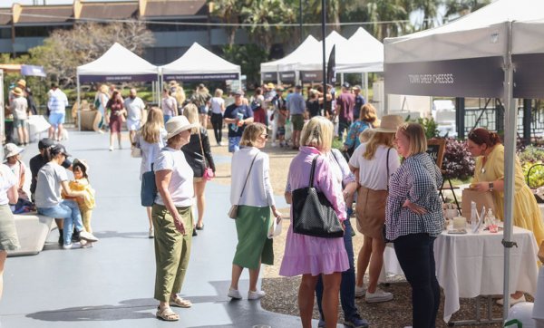 Show mum just how much you care with a stack of Scenic Rim goodies from this farm-gate-to-city market