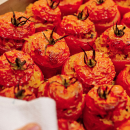 Sunshine Stuffed Tomatoes