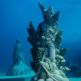 Dive, snorkel and swim through this new underwater sculpture trail