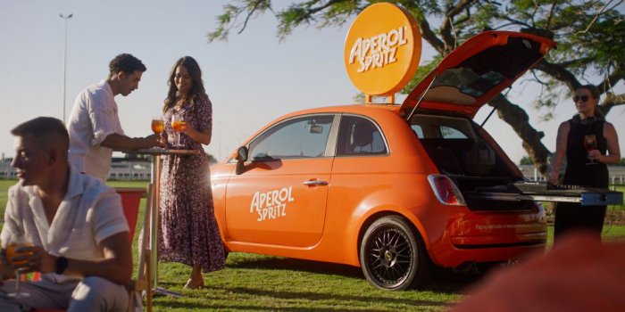 Aperol Fiat Pop-Up at Pig ‘N' Whistle