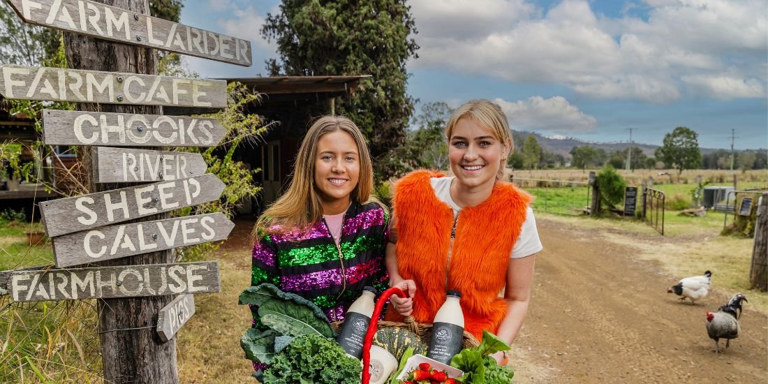 Meet twin lambs, have a picnic with alpacas and pluck produce on the Scenic Rim Farm Gate Trail