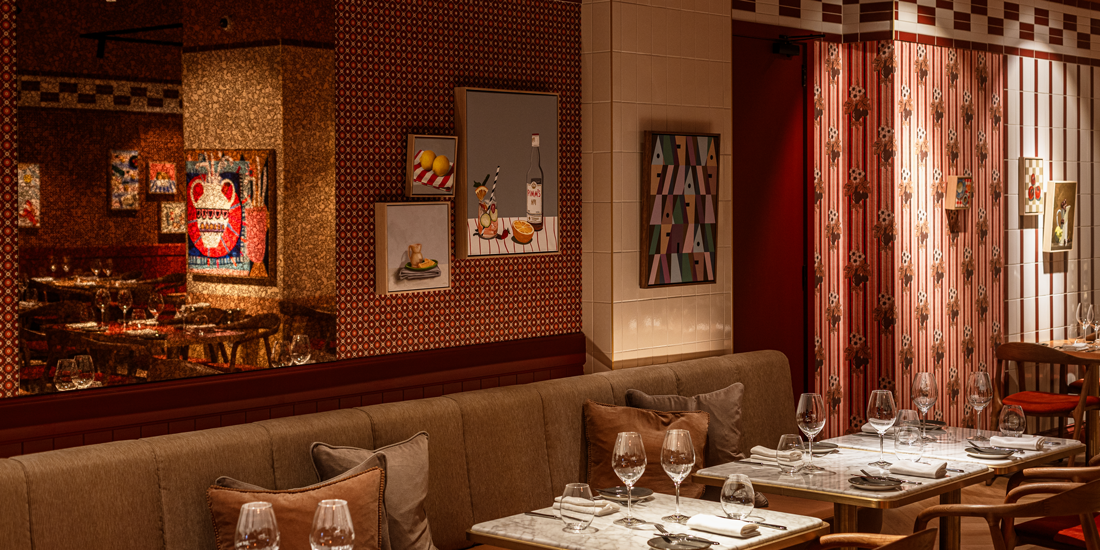 The Wolf, a striking restaurant and delicatessen boasting classic Euro flair, opens in The City