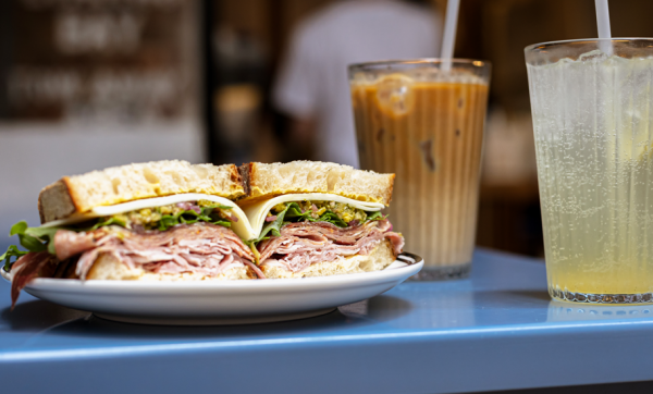 Anytime Coffee, one of The City's best coffee spots, is now serving some of The City's best sandwiches