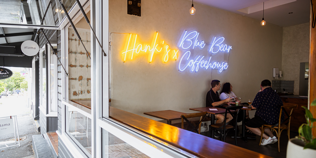 Blue Bear Coffee House is now open at night as Hank's Wine Bar, a local haunt serving small plates and fun wines