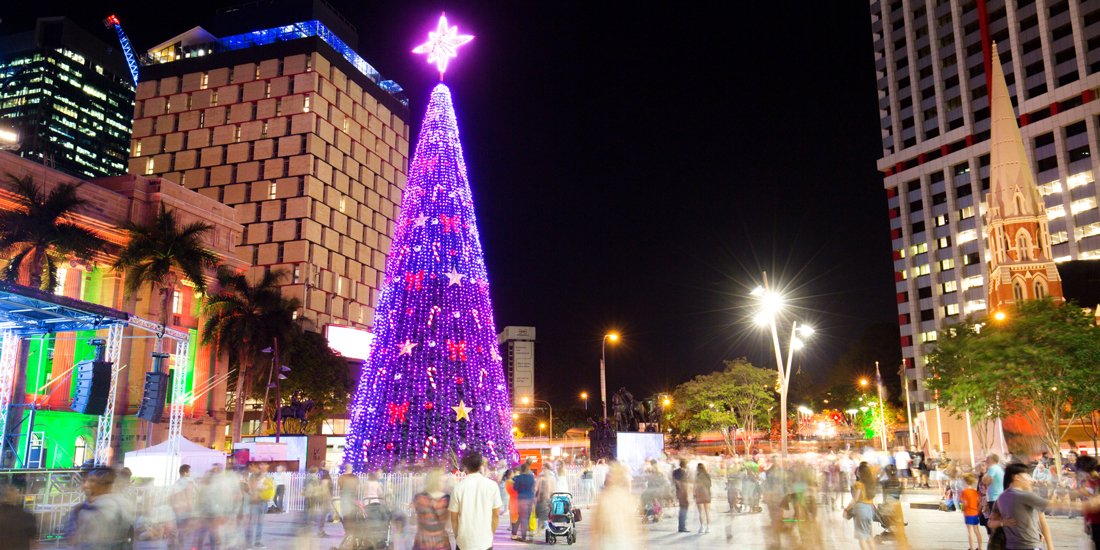 Joyful jingles, merry markets and twinkling trees  – it's beginning to look a lot like Christmas in Brisbane