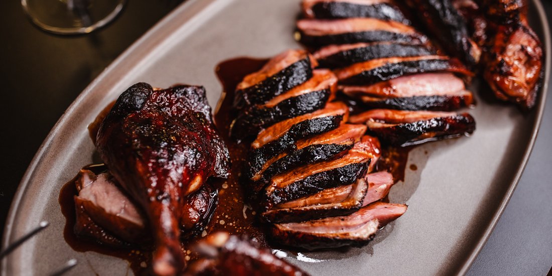 The ultimate duck experience awaits at Racecourse Road's sizzling restaurant Flaming & Co.
