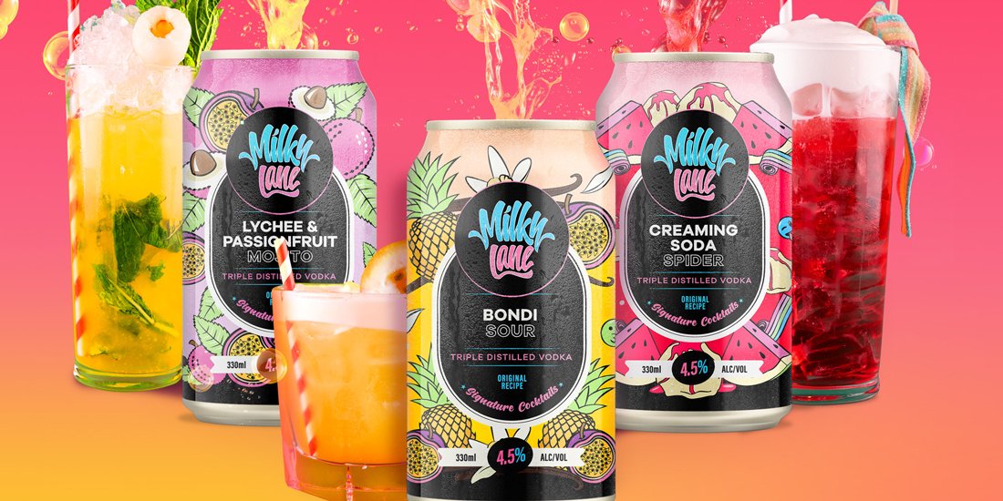 Milky Lane is dropping a limited run of ready-to-drink cocktail cans