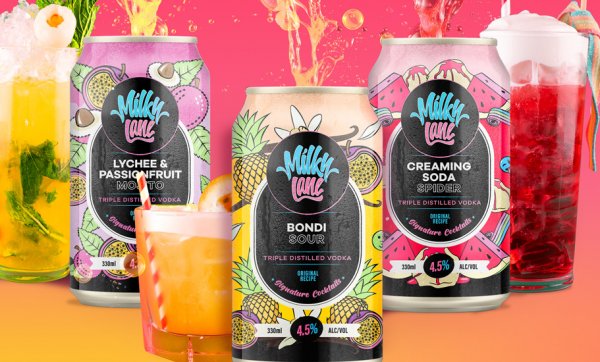 Milky Lane is dropping a limited run of ready-to-drink cocktail cans