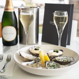 Slurp down fresh oysters and sip champagne at Racecourse Road's fine diner Victory Lane