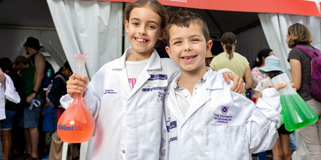 Make World Science Festival Brisbane a family affair with the fascinating fun of these kid-approved events