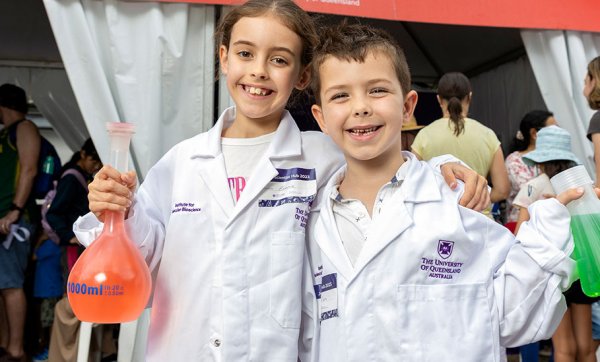 Make World Science Festival Brisbane a family affair with the fascinating fun of these kid-approved events